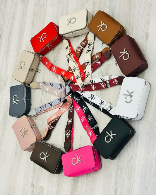 Logolu Kamera Kadın Çanta