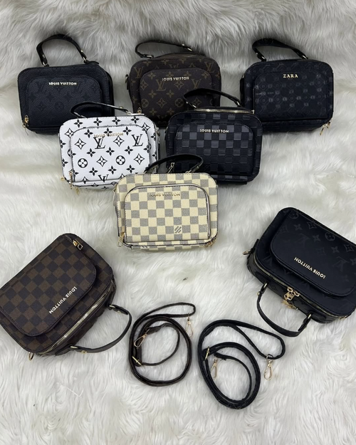 Desenli Monogram Kadın Çanta